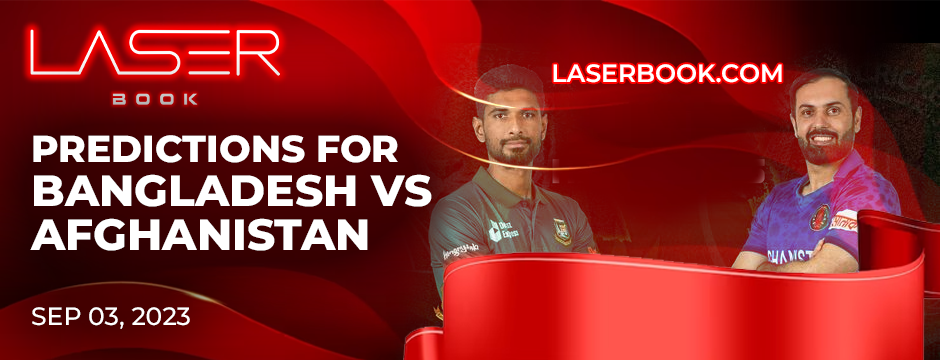 Predictions for Bangladesh vs Afghanistan Sep 03, 2023